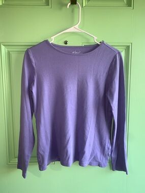 100% Cotton Kim Rogers Long Sleeve Shirt - Women’s size Small
